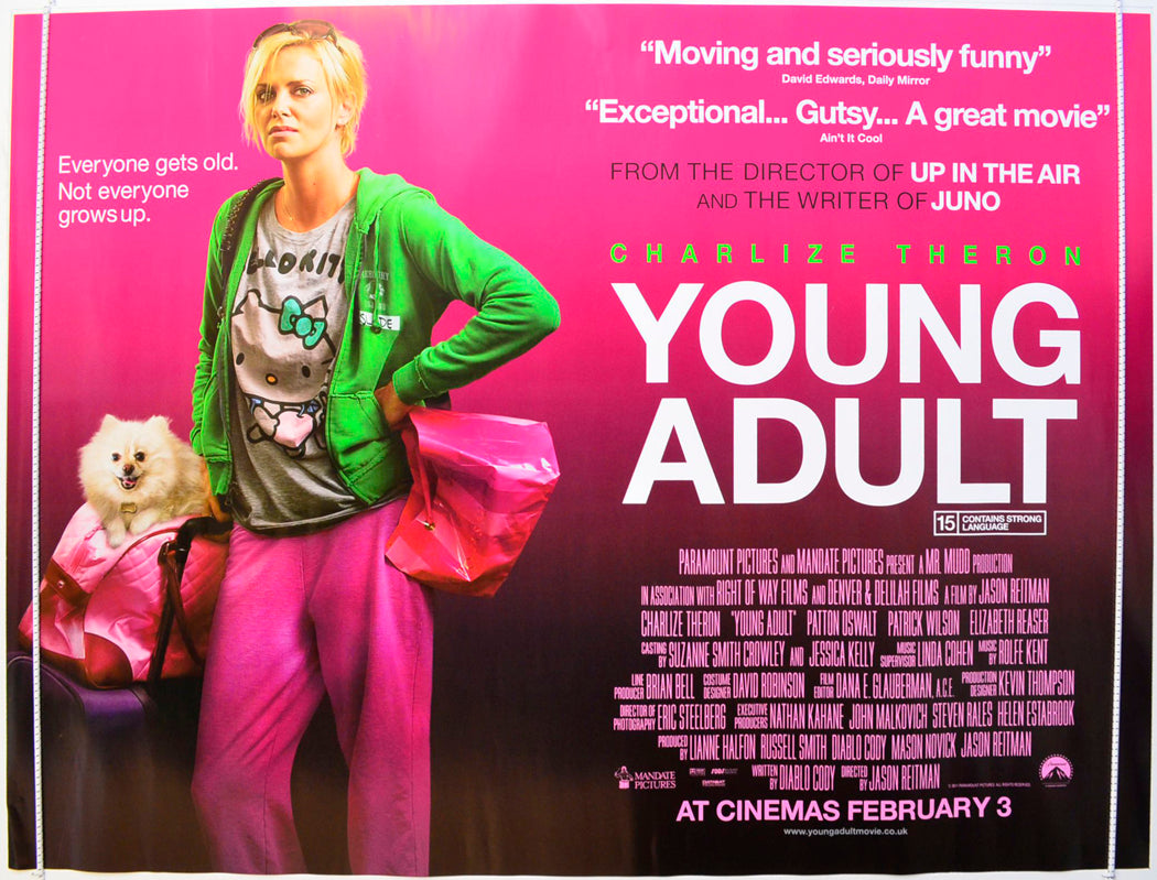 Young Adult Original British Quad Poster - Film Poster - Movie Poster 