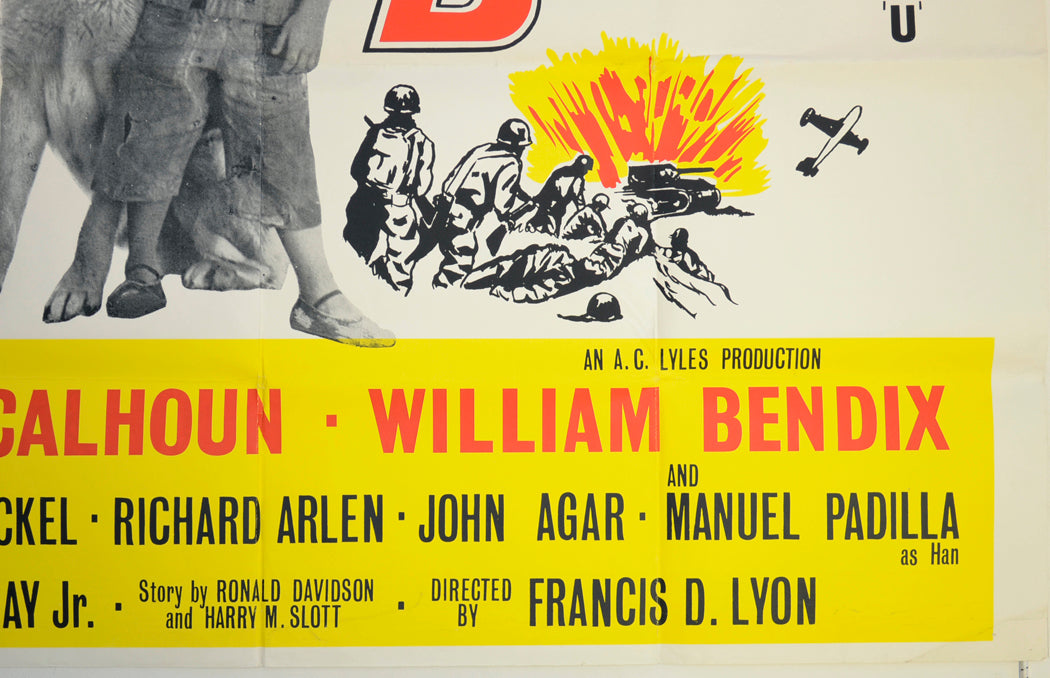 THE YOUNG AND THE BRAVE (Bottom Right) Cinema Quad Movie Poster 