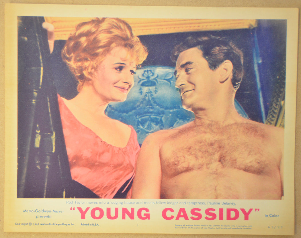 YOUNG CASSIDY (Card 1) Cinema Lobby Card Set 