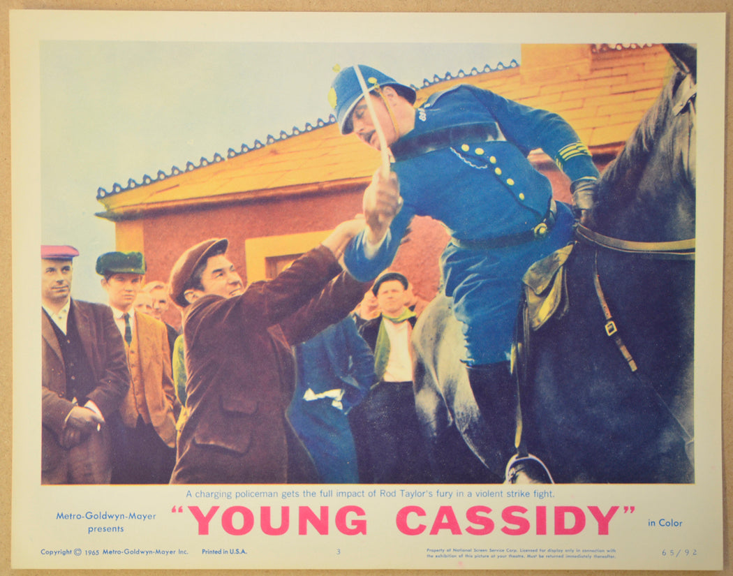 YOUNG CASSIDY (Card 3) Cinema Lobby Card Set 