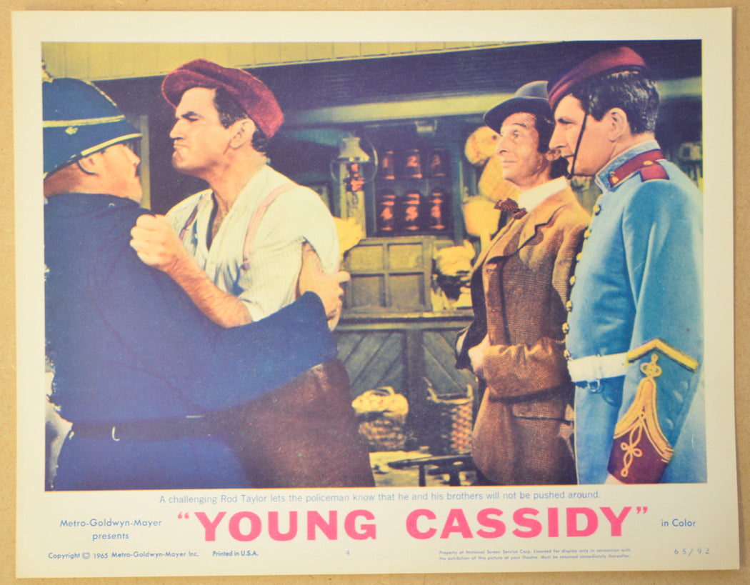 YOUNG CASSIDY (Card 4) Cinema Lobby Card Set 