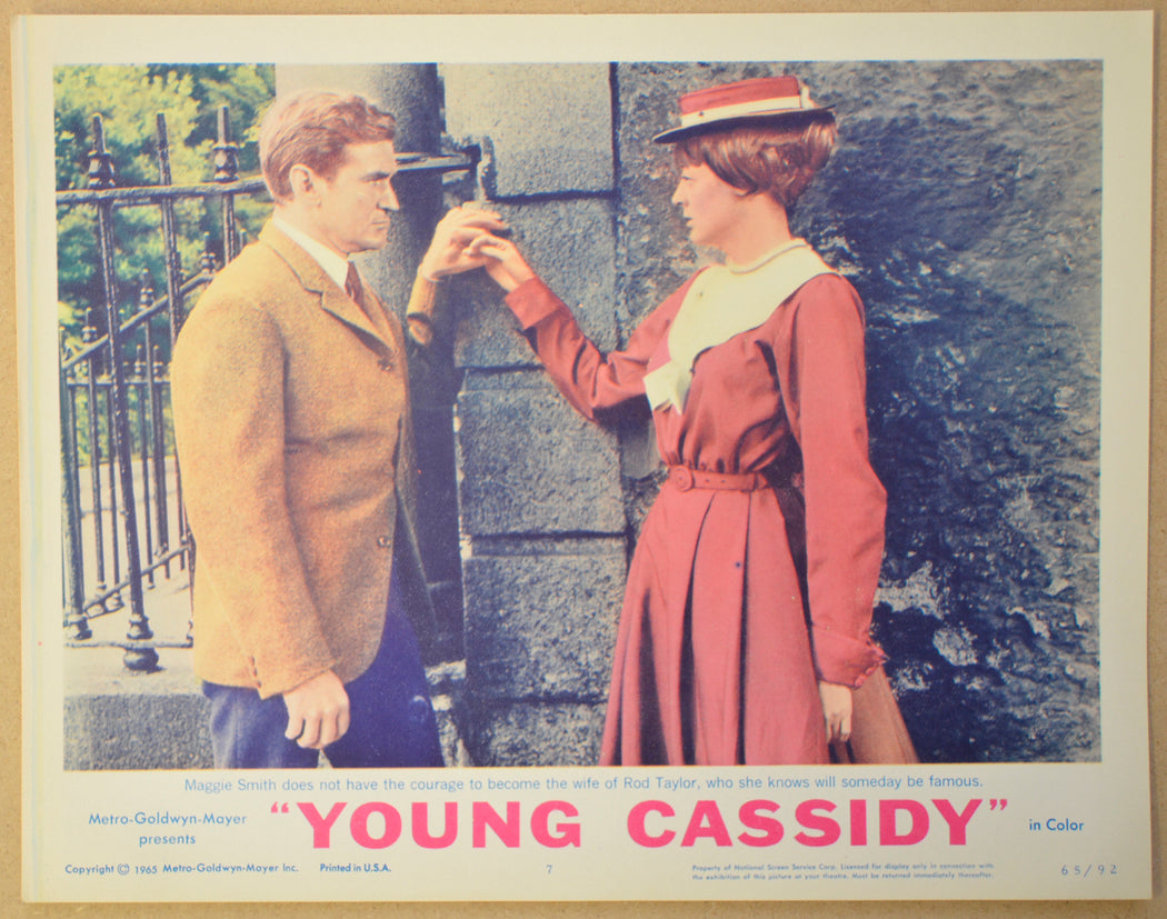 YOUNG CASSIDY (Card 7) Cinema Lobby Card Set 