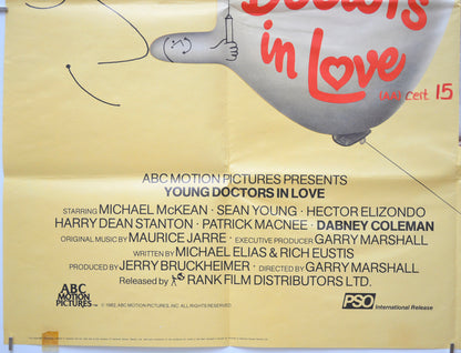 YOUNG DOCTORS IN LOVE (Bottom Left) Cinema Quad Movie Poster 