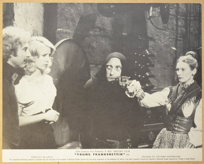 YOUNG FRANKENSTEIN (Card 6) Cinema Set of Black and White FOH Stills / Lobby Cards 