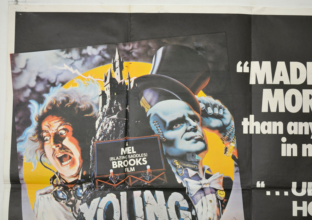 YOUNG FRANKENSTEIN (Top Left) Cinema Quad Movie Poster 