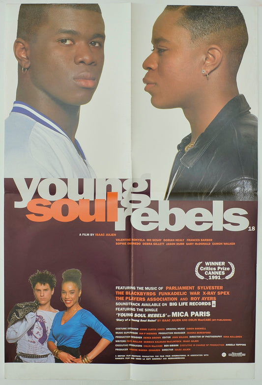 Young Soul Rebels   Original Double Crown Poster - Film Poster - Movie Poster 