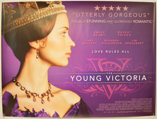 The Young Victoria  Original Quad Poster - Film Poster - Movie Poster