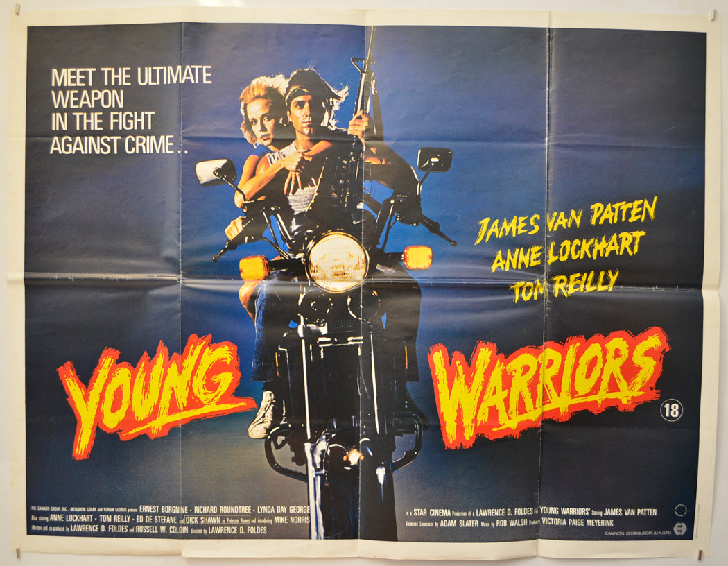 Young Warriors  Original Quad Poster - Film Poster - Movie Poster