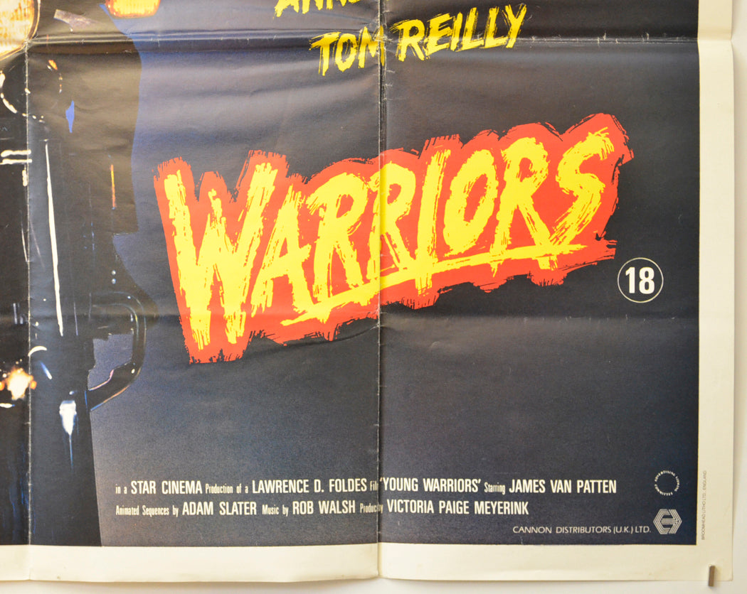 YOUNG WARRIORS (Bottom Right) Cinema Quad Movie Poster 