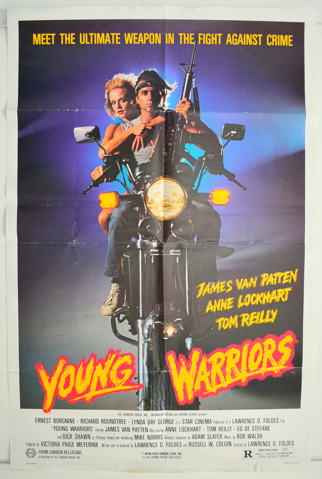 Young Warriors Original One Sheet Poster - Film Poster - Movie Poster  