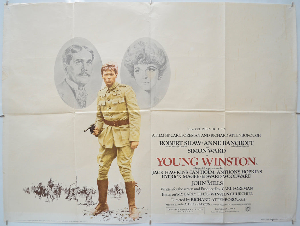 Young Winston - Original Quad Poster - Film Poster - Movie Poster