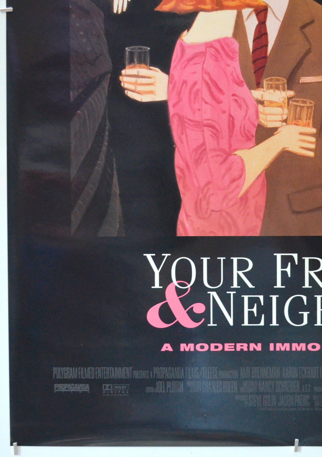 YOUR FRIENDS AND NEIGHBORS (Bottom Left) Cinema One Sheet Movie Poster 