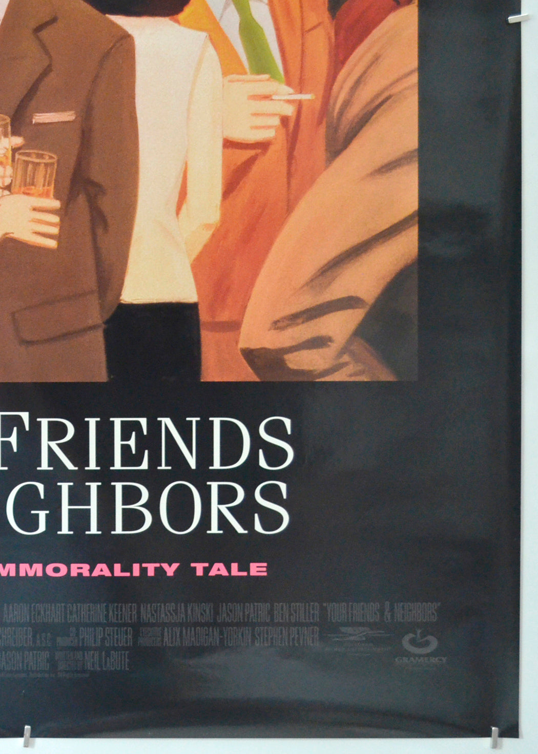 YOUR FRIENDS AND NEIGHBORS (Bottom Right) Cinema One Sheet Movie Poster 