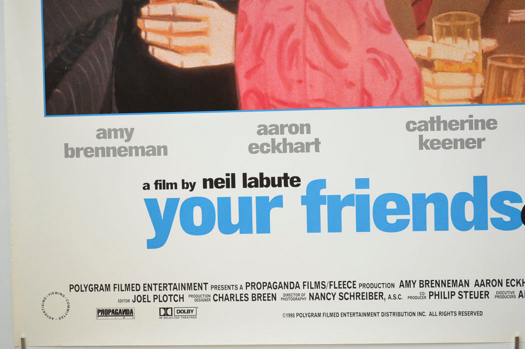 YOUR FRIENDS AND NEIGHBORS (Bottom Left) Cinema Quad Movie Poster 