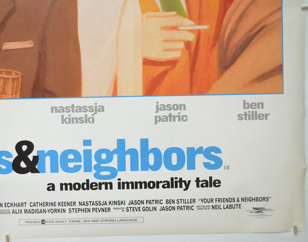 YOUR FRIENDS AND NEIGHBORS (Bottom Right) Cinema Quad Movie Poster 