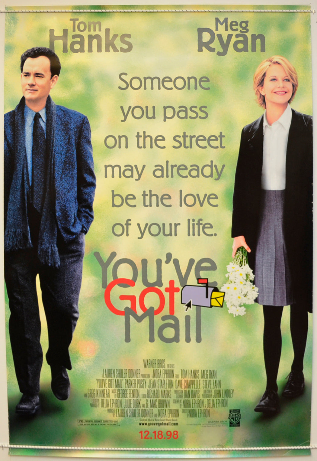 You've Got Mail  Original One Sheet Poster - Film Poster - Movie Poster 