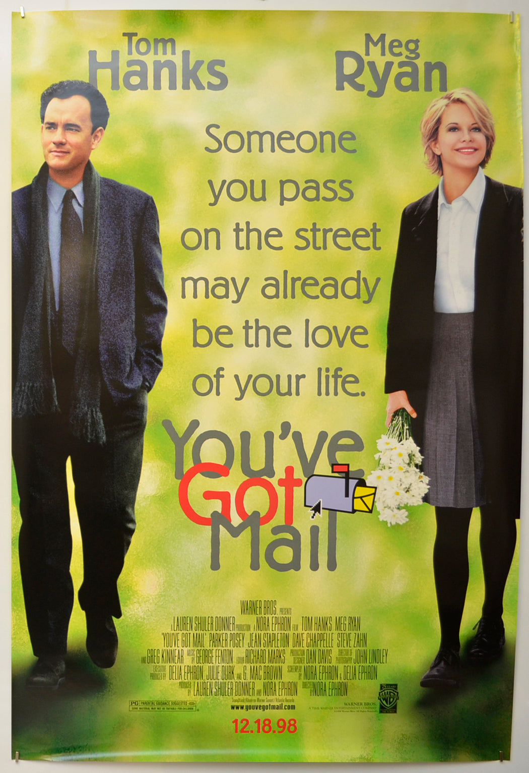 You've Got Mail  Original One Sheet Poster - Film Poster - Movie Poster