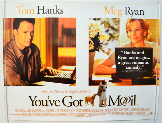 You've Got Mail  Original British Quad Poster - Film Poster - Movie Poster