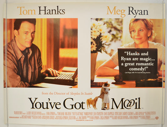 You've Got Mail  Original Quad Poster - Film Poster - Movie Poster