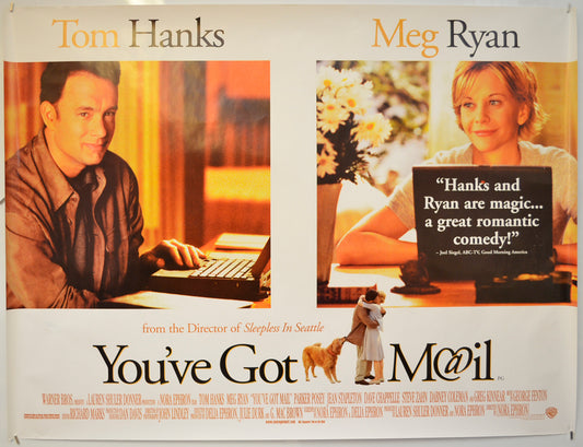 You've Got Mail  Original Quad Poster - Film Poster - Movie Poster