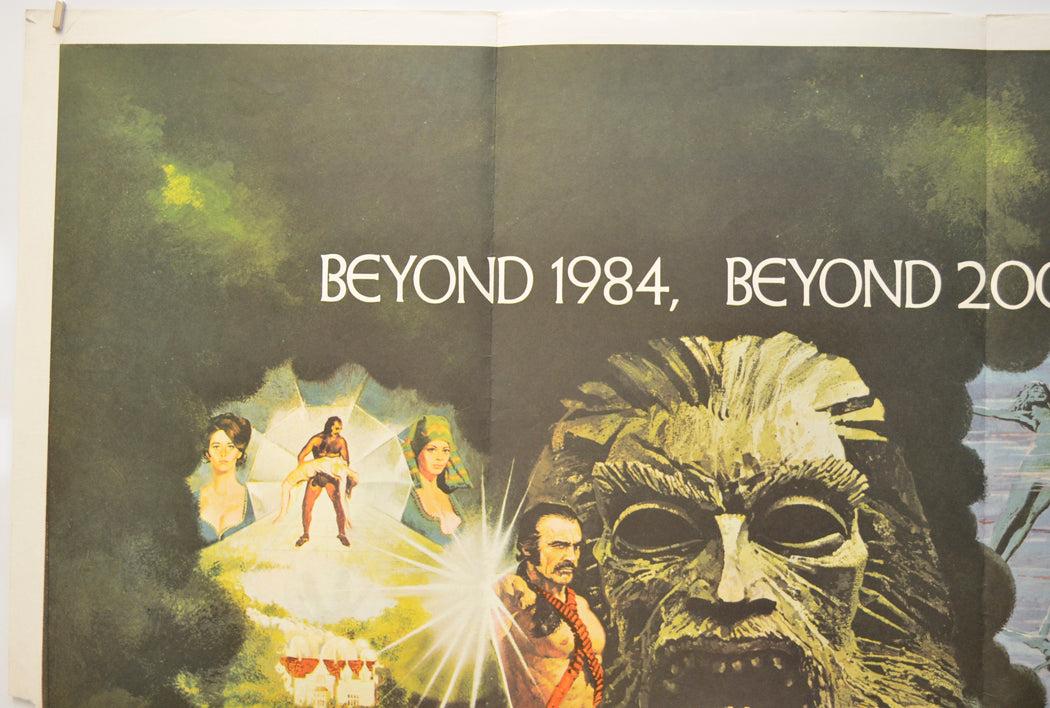 ZARDOZ (Top Left) Cinema Quad Movie Poster 