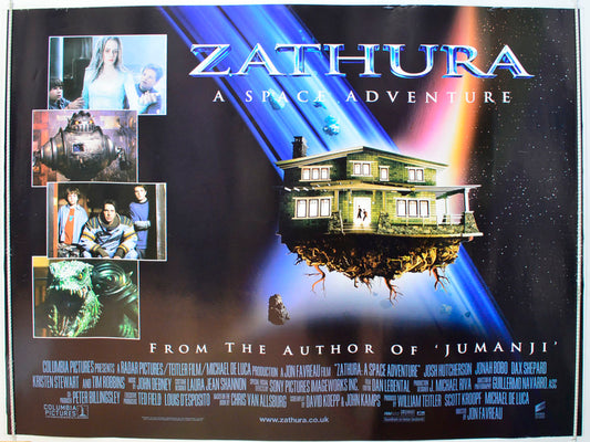 Zathura  Original British Quad Poster - Film Poster - Movie Poster