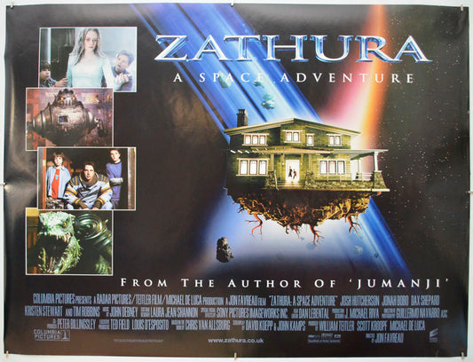 Zathura Original Quad Poster - Film Poster - Movie Poster