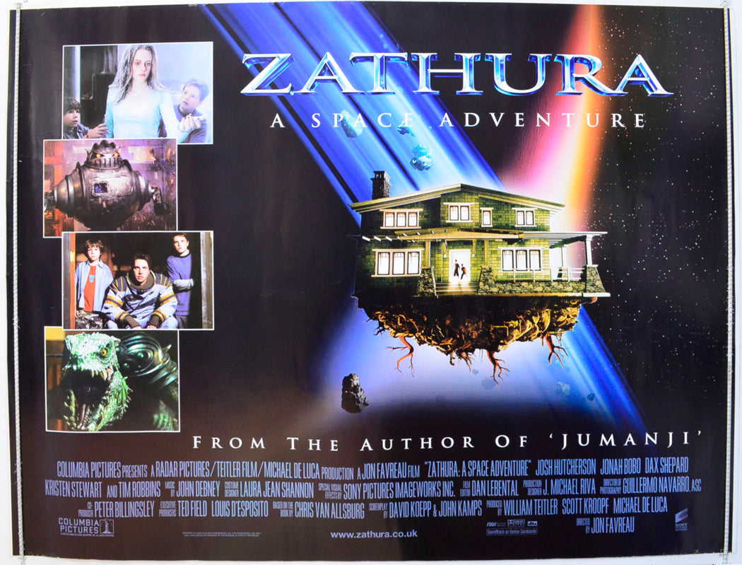 Zathura Original British Quad Poster - Film Poster - Movie Poster 