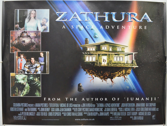 Zathura Original Quad Poster - Film Poster - Movie Poster  