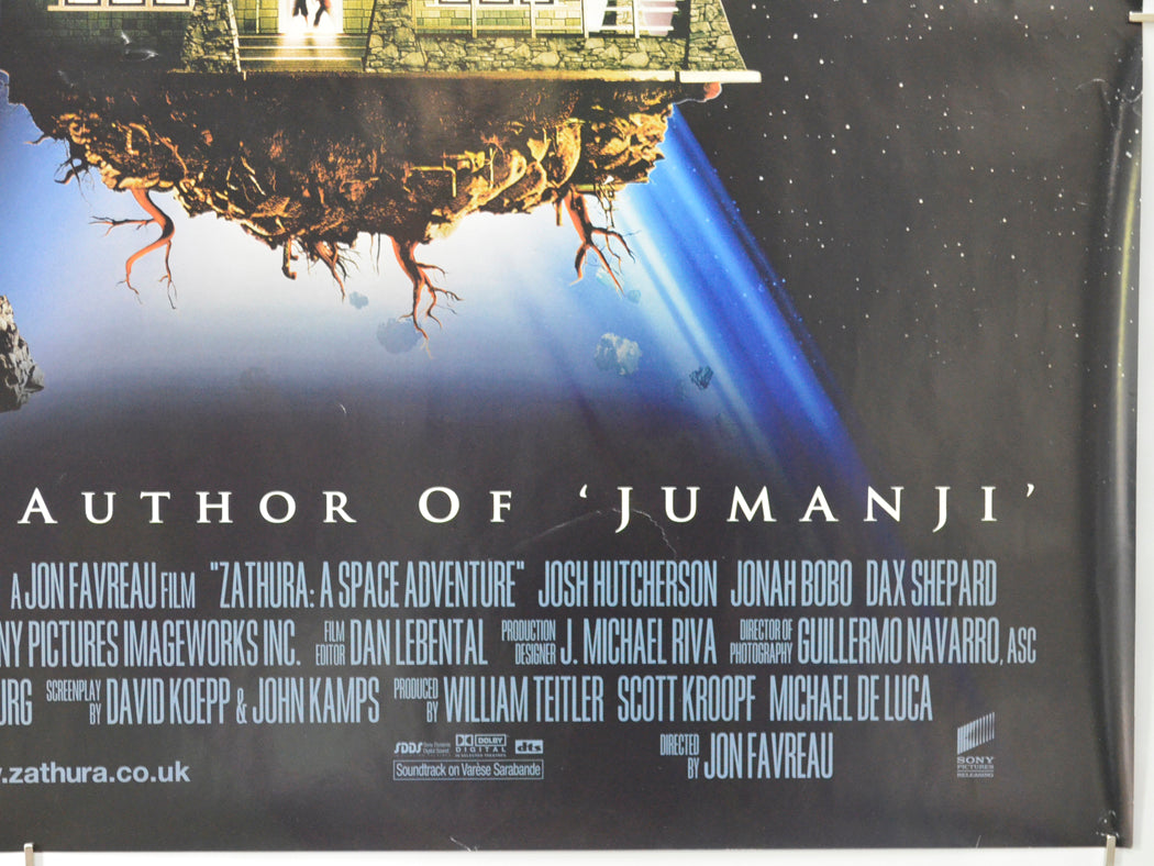 ZATHURA (Bottom Right) Cinema Quad Movie Poster 