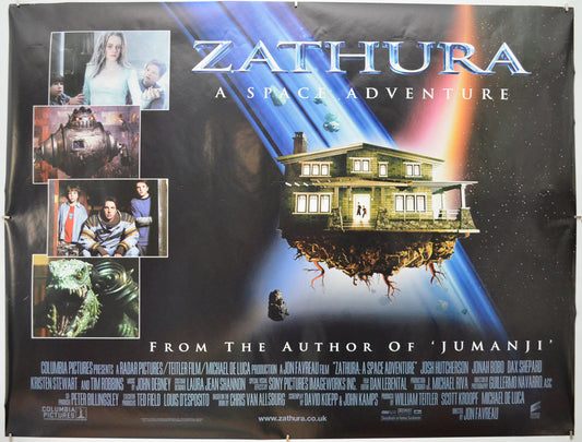 Zathura Original Quad Poster - Film Poster - Movie Poster  