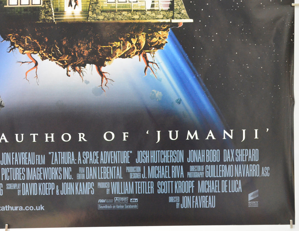 ZATHURA (Bottom Right) Cinema Quad Movie Poster 