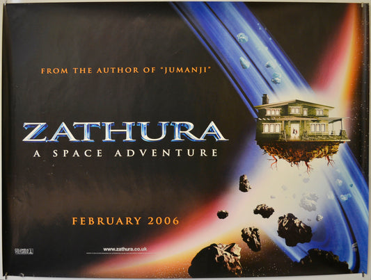 Zathura  (Teaser / Advance Version)   Original Quad Poster - Film Poster - Movie Poster