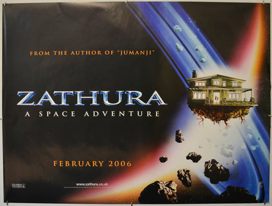 Zathura  (Teaser / Advance Version)   Original Quad Poster - Film Poster - Movie Poster