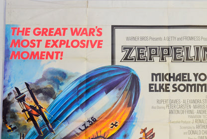 ZEPPELIN / START THE REVOLUTION WITHOUT ME (Top Left) Cinema Quad Movie Poster 