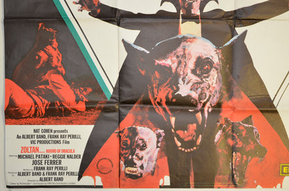 ZOLTAN... HOUND OF DRACULA / THE KILLER INSIDE ME (Bottom Left) Cinema Quad Movie Poster 