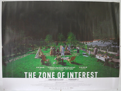 The Zone Of Interest Original Quad Poster - Film Poster - Movie Poster 