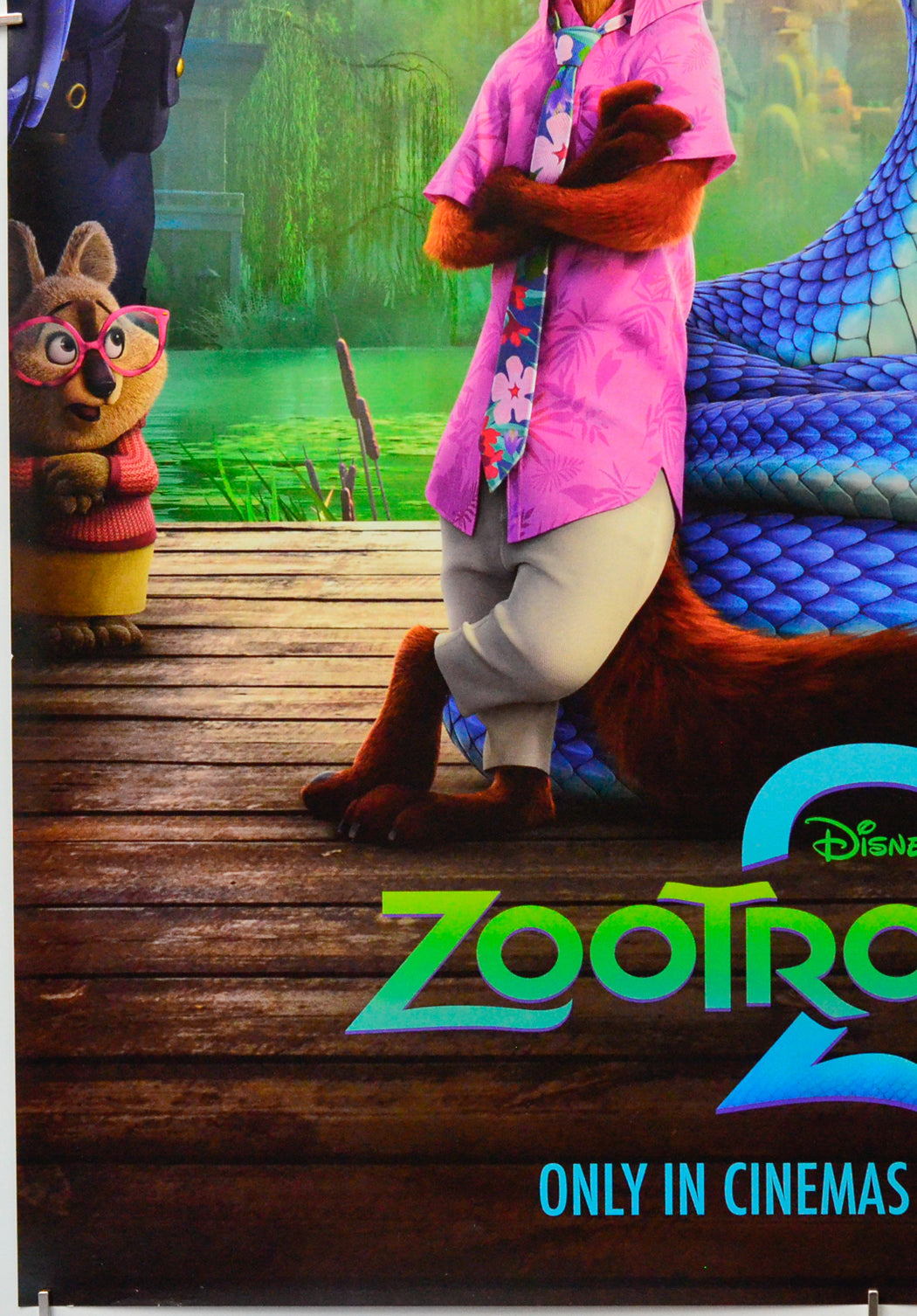Zootropolis 2 (Bottom Left) Cinema One Sheet Movie Poster 