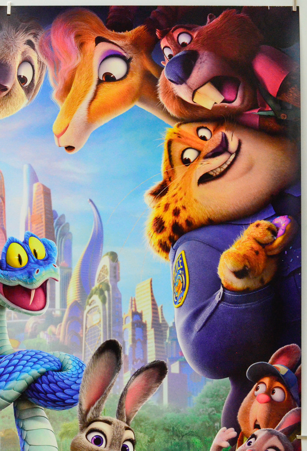 Zootropolis 2 (Top Right) Cinema One Sheet Movie Poster 