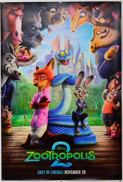 Zootropolis 2 - Original One Sheet Poster - Film Poster - Movie Poster 