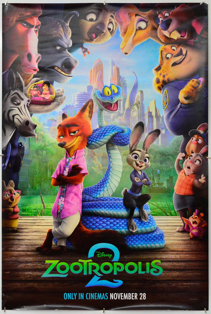 Zootropolis 2 - Original One Sheet Poster - Film Poster - Movie Poster 