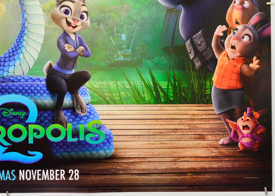 Zootropolis 2 (Bottom Right) Cinema Quad Movie Poster 