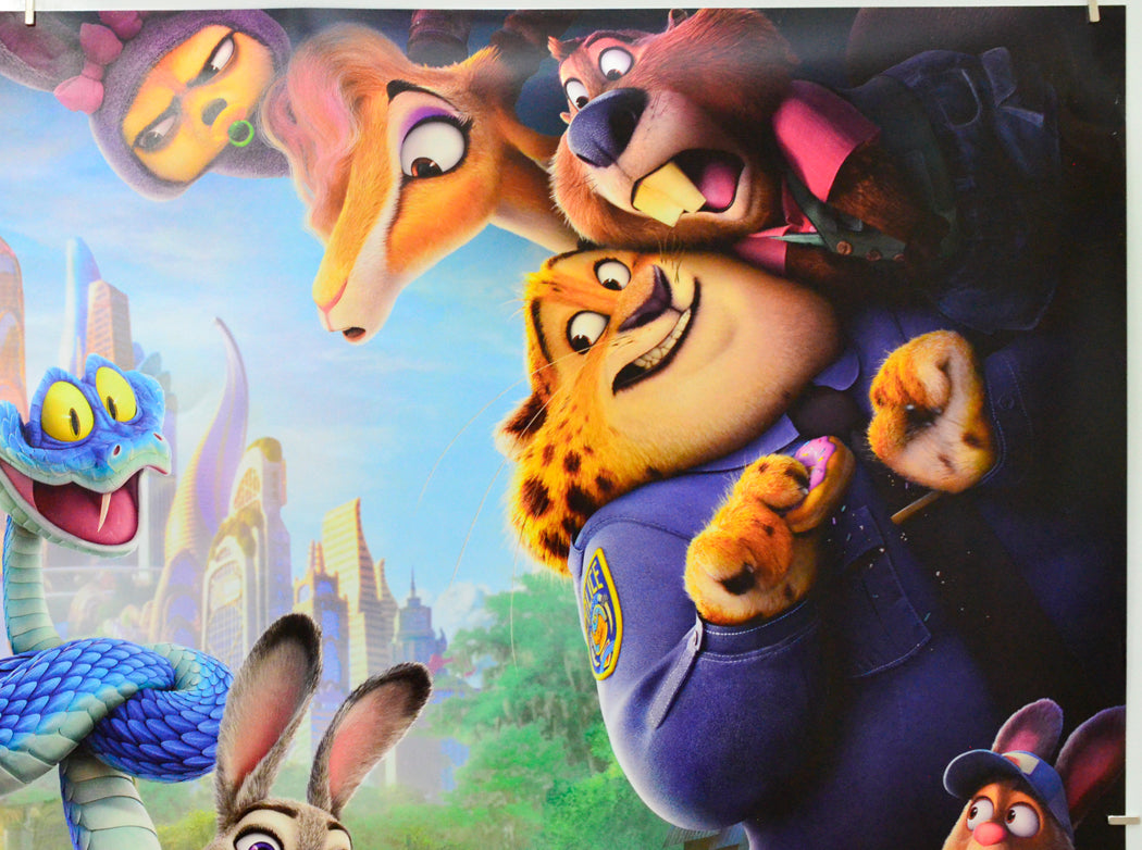 Zootropolis 2 (Top Right) Cinema Quad Movie Poster 