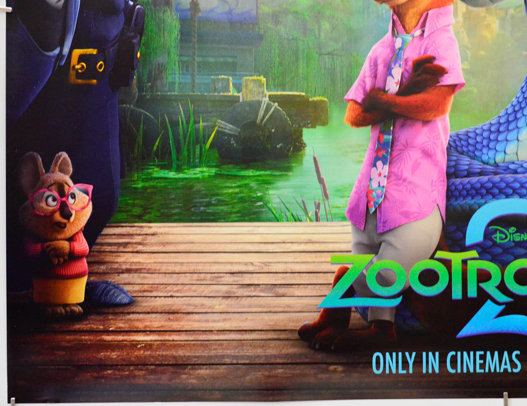 Zootropolis 2 (Bottom Left) Cinema Quad Movie Poster 
