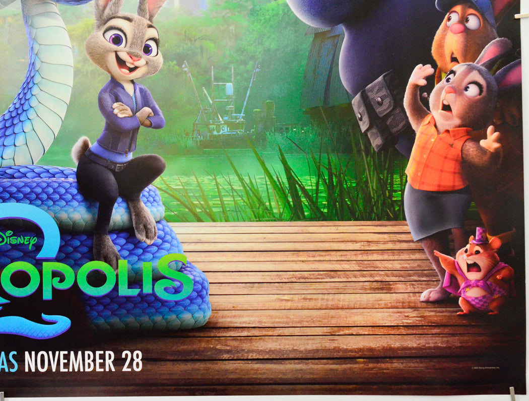 Zootropolis 2 (Bottom Right) Cinema Quad Movie Poster 