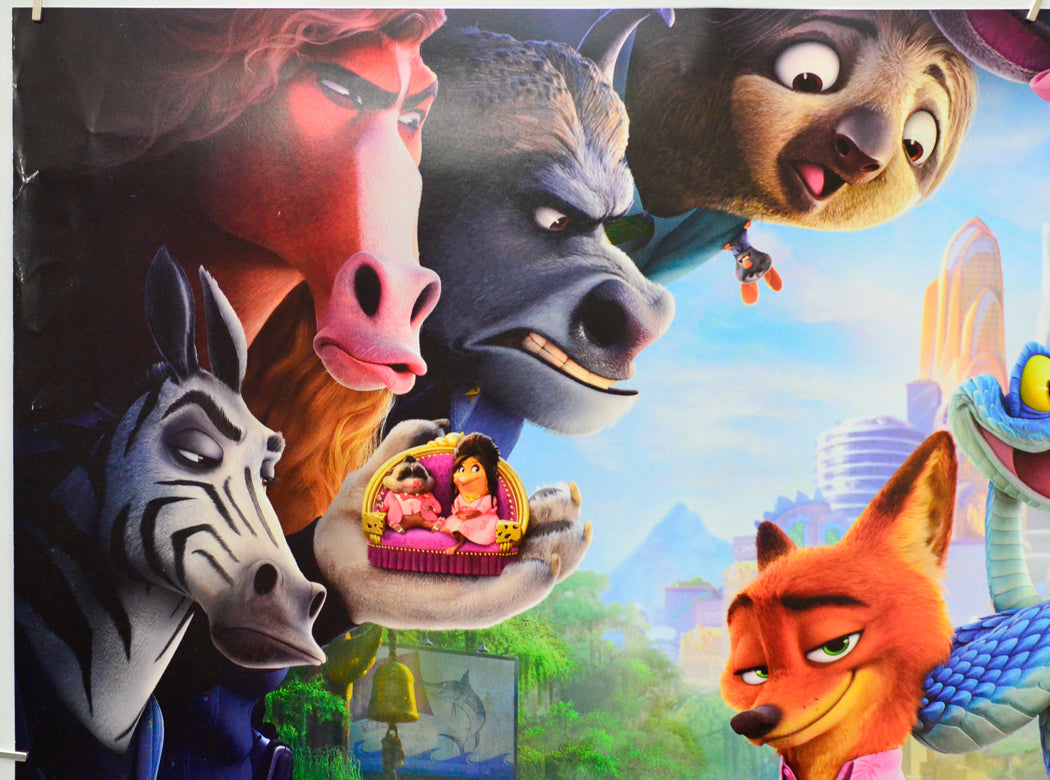 Zootropolis 2 (Top Left) Cinema Quad Movie Poster 