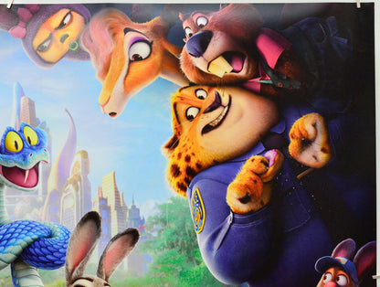 Zootropolis 2 (Top Right) Cinema Quad Movie Poster 