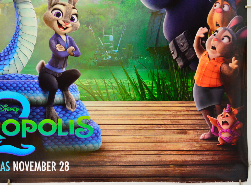 Zootropolis 2 (Bottom Right) Cinema Quad Movie Poster 