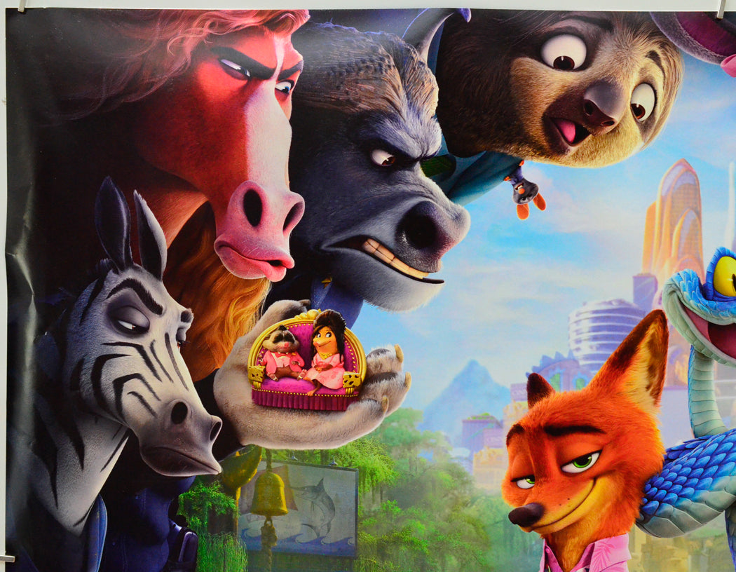 Zootropolis 2 (Top Left) Cinema Quad Movie Poster 