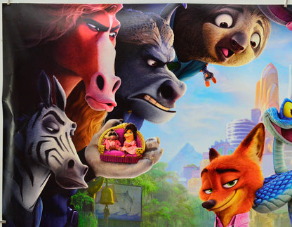 Zootropolis 2 (Top Left) Cinema Quad Movie Poster 